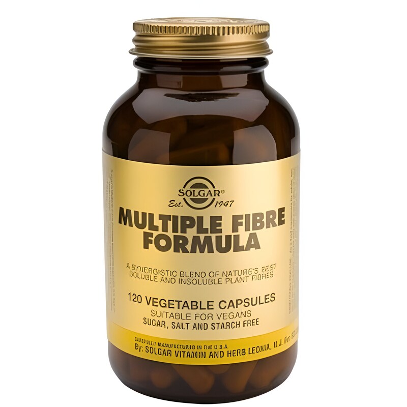 Ειδικό Συμπλήρωμα Διατροφής Solgar Multiple Fibre Formula - 120 κάψουλες
