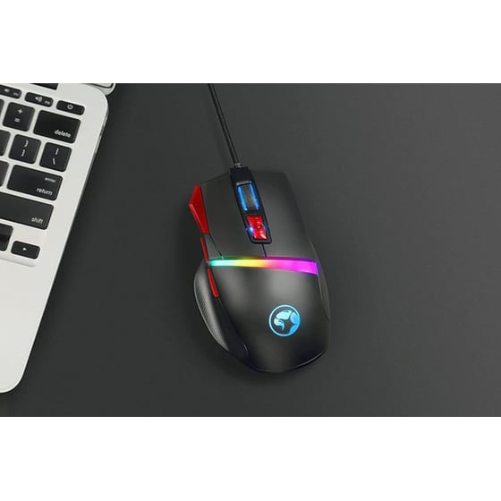 Gaming Ενσύρματο Ποντίκι Marvo G944 RGB 12000 DPI - Μαύρο image 2