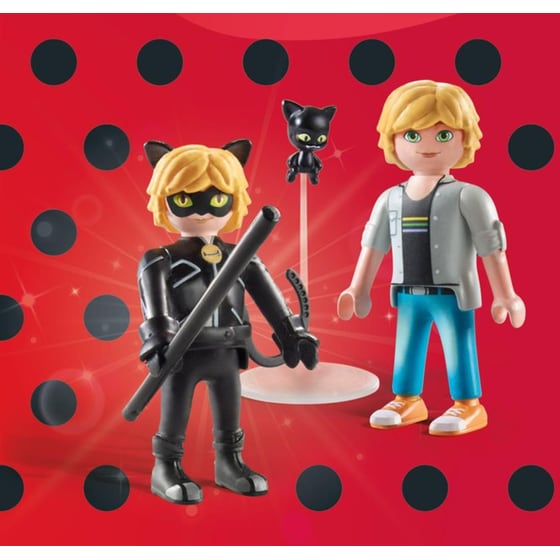 PLAYMOBIL® Miraculous: Adrien & Cat Noir (71337) image 2