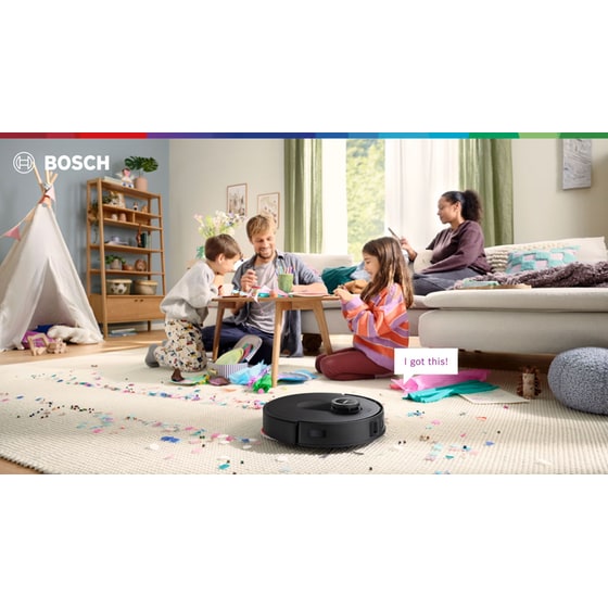 BOSCH SPOTLESS MAX BCRDW3B για Σκούπισμα και Σφουγγάρισμα Μαύρο Σκούπα Ρομπότ image 14