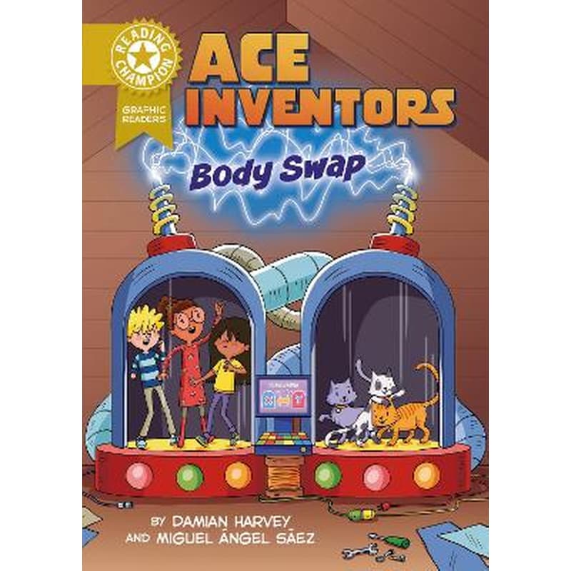 Reading Champion: Graphics: Ace Inventors Inc: Body Swap