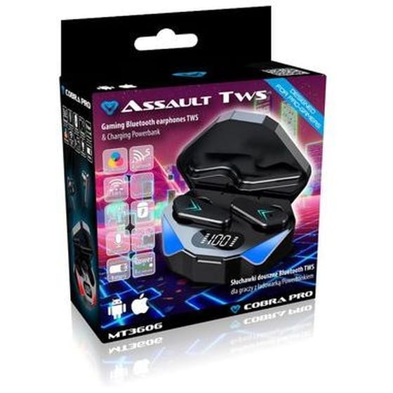 Ακουστικά Bluetooth MediaTech Mt3589 Assault - Μαύρα image 6