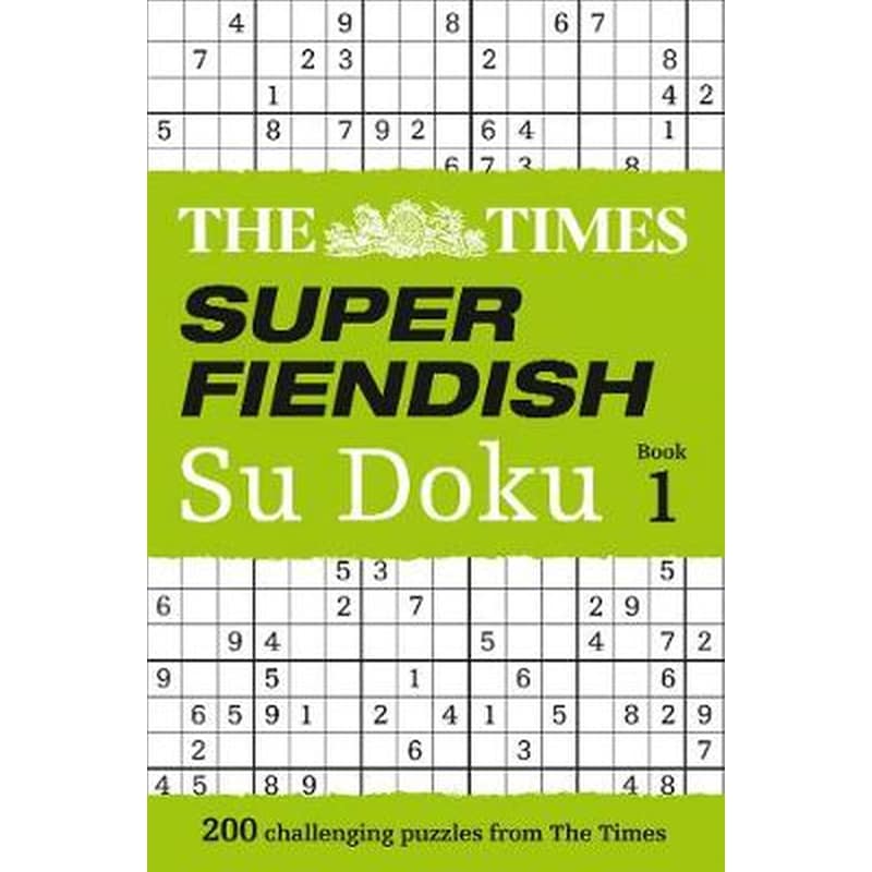The Times Super Fiendish Su Doku Book 1 Book 1