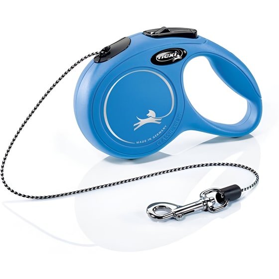 Πτυσσόμενο Λουράκι Flexi New Classic No M Για Σκύλο - Μπλε image 0