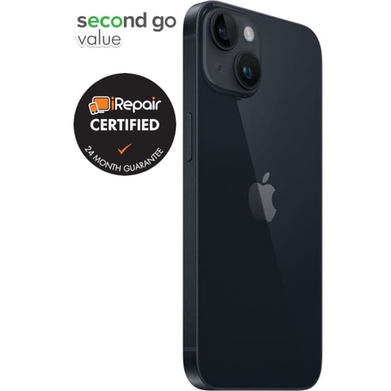 Μεταχειρισμένο Apple iPhone 14 256GB Midnight second go value Certified by iRepair image 4