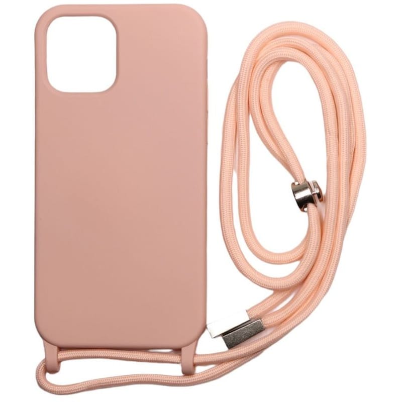 Θήκη Apple iPhone 13 – Technovo Silicone Case Lace – Ροζ