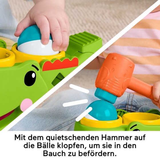 Παιχνίδι Fisher Price Κροκόδειλος με Μπαλίτσες image 4