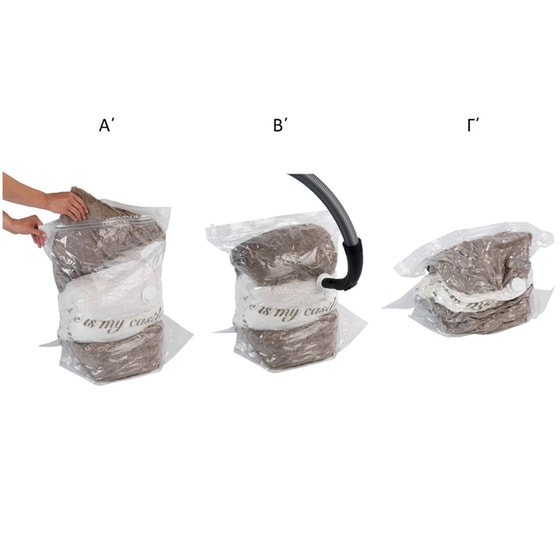 Θήκη Φύλαξης Κενού Αέρα Wenko S 3792765100 60x50 cm - Διάφανη image 3