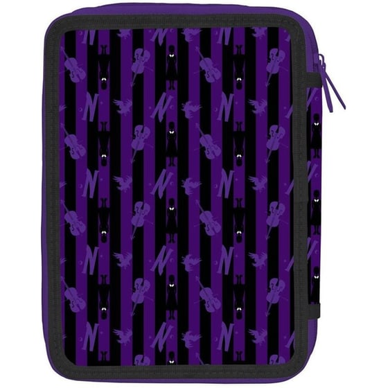 Κασετίνα Παραλληλόγραμμη Διπλή Γεμάτη Wednesday Hand image 1