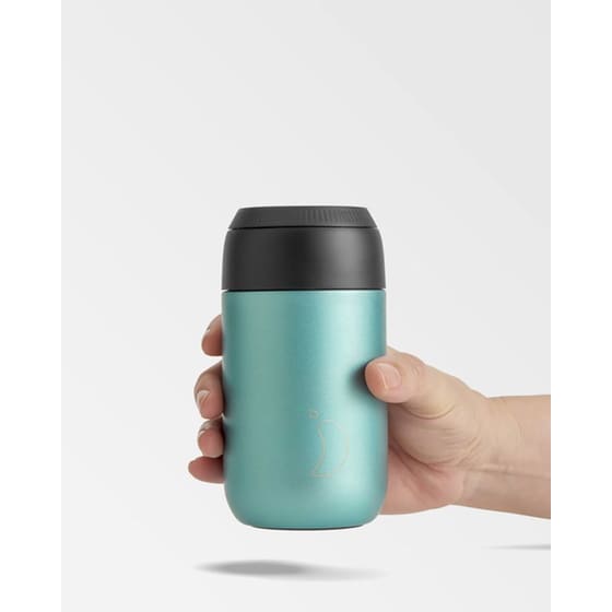Κούπα Θερμός Chilly's S2 CC Metallic Atlantis 340 ml - Πράσινο image 1