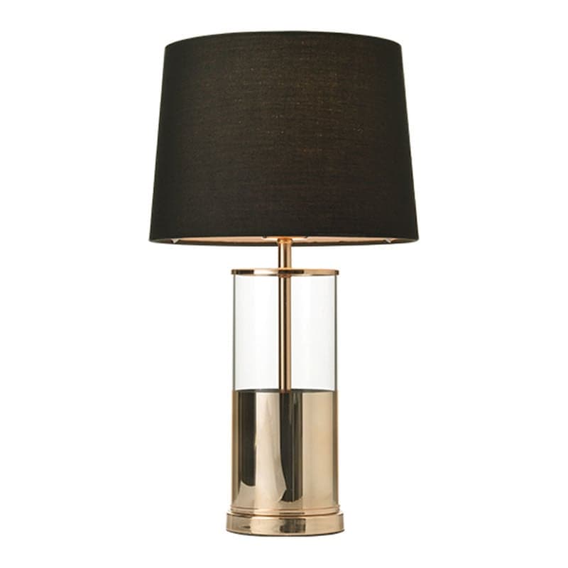 Πορτατίφ Aca Renouar Od90791tbb Μεταλλικό 22x22x45 cm - Μπρονζέ/Μαύρο