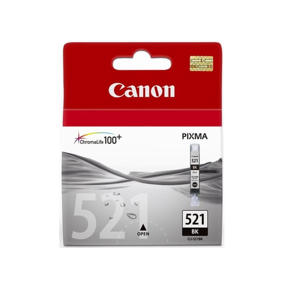 Canon CLI-521 Μαύρο Μελάνι Εκτυπωτή 2933B001 image 0