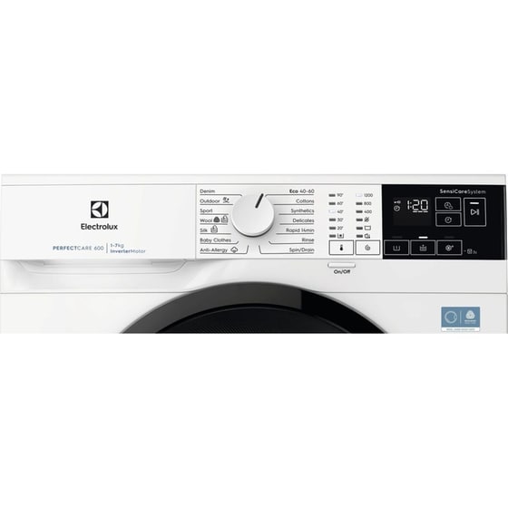 ELECTROLUX EWS6427BE 7 kg 1.200 Στροφές Λευκό Πλυντήριο Ρούχων image 2