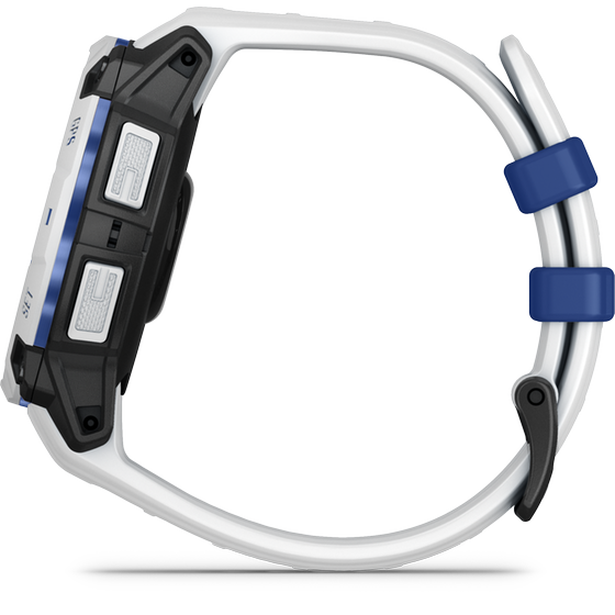 Smartwatch Garmin Instinct 3 Solar Supernova Collection 45mm - Whitestone with Whitestone and Blue Limited Edition image 3