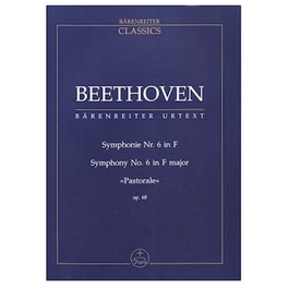 Βιβλίο Για Σύνολα Barenreiter Beethoven - Symphony Nr.6 In F Major Op.68''pastorale'' [pocket Score]
