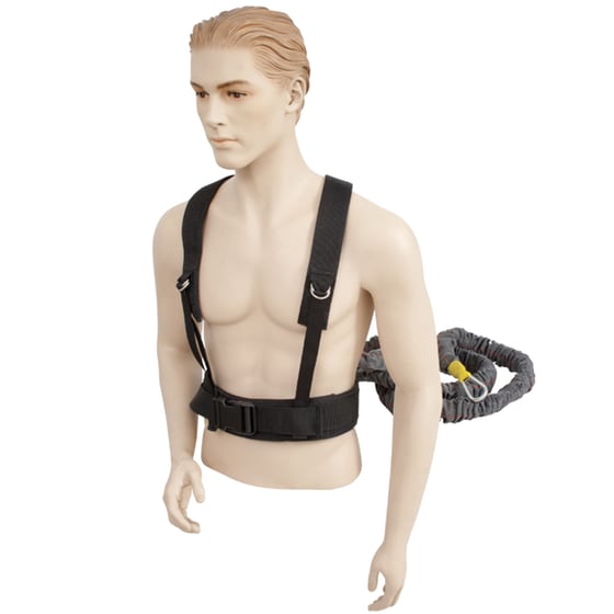 Λάστιχο Γυμναστικής Amila Αντίστασης Μαλακό - Γκρι image 2