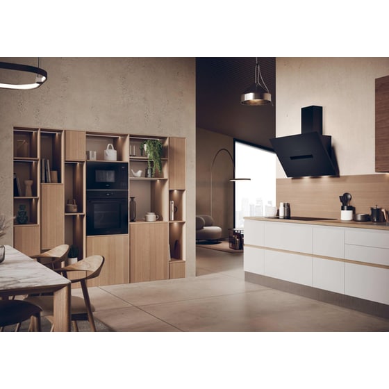 HAIER H38FMWID4ID27N 25 Lt Μαύρο Εντοιχιζόμενος Φούρνος Μικροκυμάτων image 5