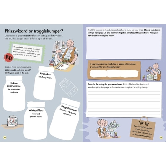 Roald Dahl's Creative Writing with The BFG: How to Write Splendid Settings image 1