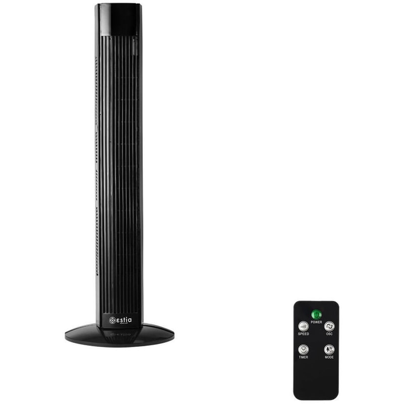 ESTIA HOME ART Turret 06-21580 Ανεμιστήρας Πύργος 45W 91cm με Τηλεχειριστήριο