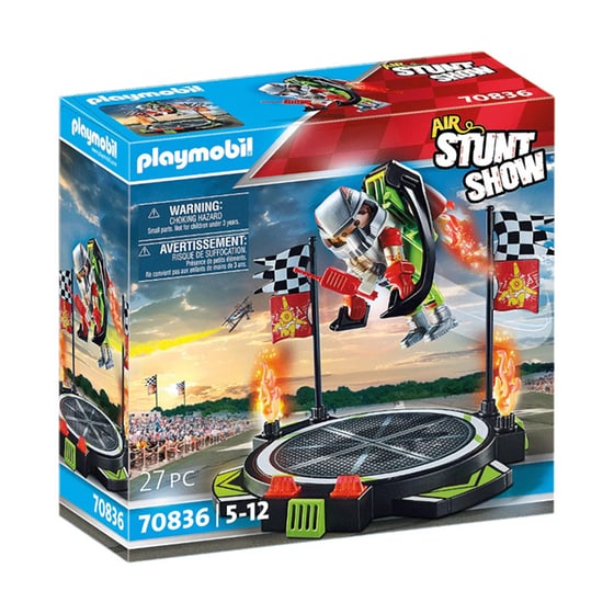 PLAYMOBIL® Air Stunt Show Πτήση με jetpack (70836) image 0