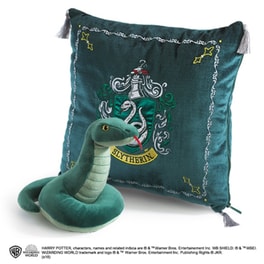 Μαξιλάρι με Λούτρινο Οίκου The Noble Collection Slytherin - Harry Potter 34x34 cm