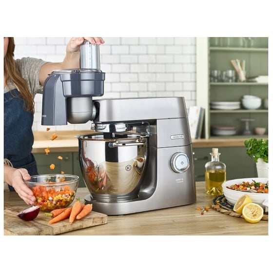 Μεταλλικός Κόπτης Κουζινομηχανής KENWOOD KAX400PL για Κύβους Inox image 2