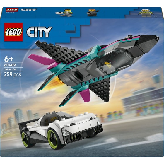 LEGO® City Τζετ vs. Αυτοκίνητο (60489) image 0