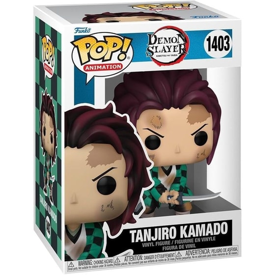 Funko Pop! Animation - Demon Slayer - Tanjiro Kamado #1403 image 1