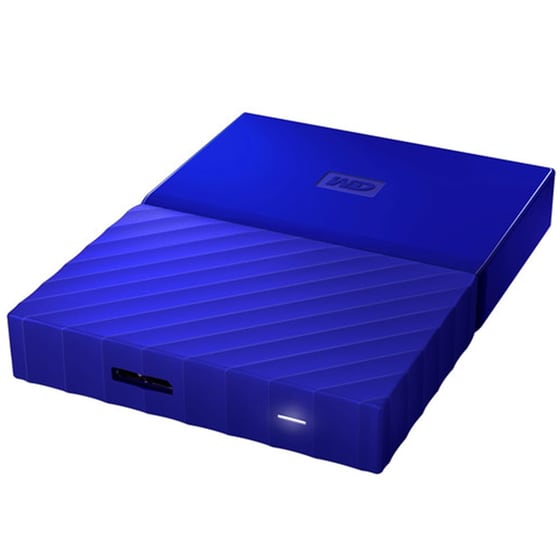 Εξωτερικός σκληρός δίσκος WD My Passport 4ΤΒ 2.5" USB 3.0 Μπλε image 2