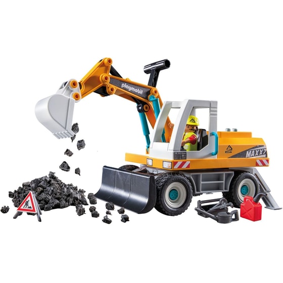 Playmobil Μεγάλος Εκσκαφέας Κατασκευών (71749) image 2