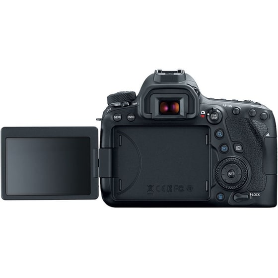DSLR Canon EOS 6D Mark II & φακός 24-105mm - Μαύρο image 3