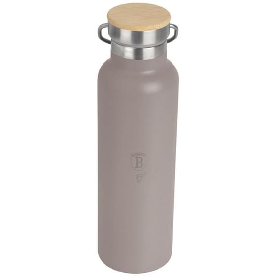 Μπουκάλι Θερμός Berlinger Haus Ανοξείδωτο Taupe 600ml image 1