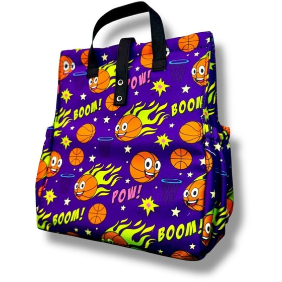Τσαντάκι Φαγητού The Lunchbags Kids Basketball image 3