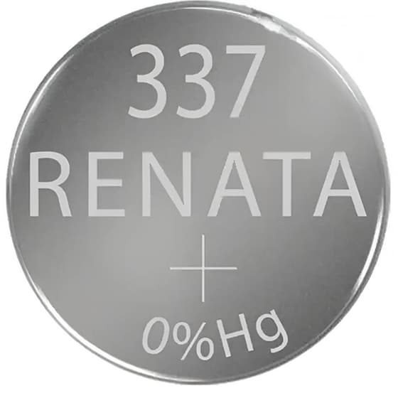Μπαταρία Για Ρολόγια Renata Silver Oxide No337 SR416 3V 1τμχ image 1
