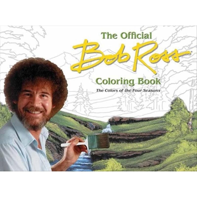 The Offical Bob Ross Coloring Book