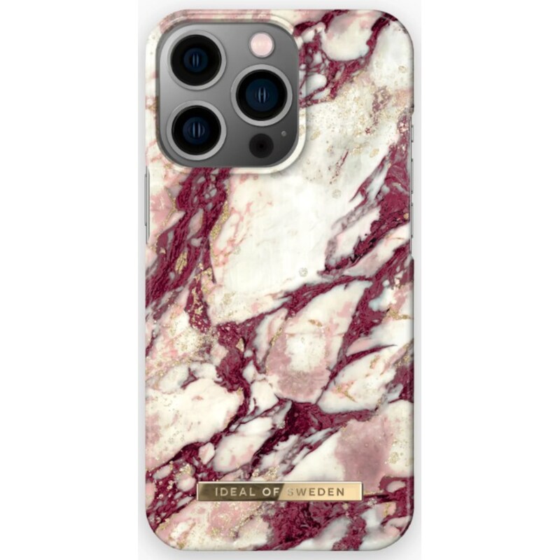 Θήκη Apple iPhone 13 Pro - iDeal of Sweden Fashion - Calacatta Ruby Marble
