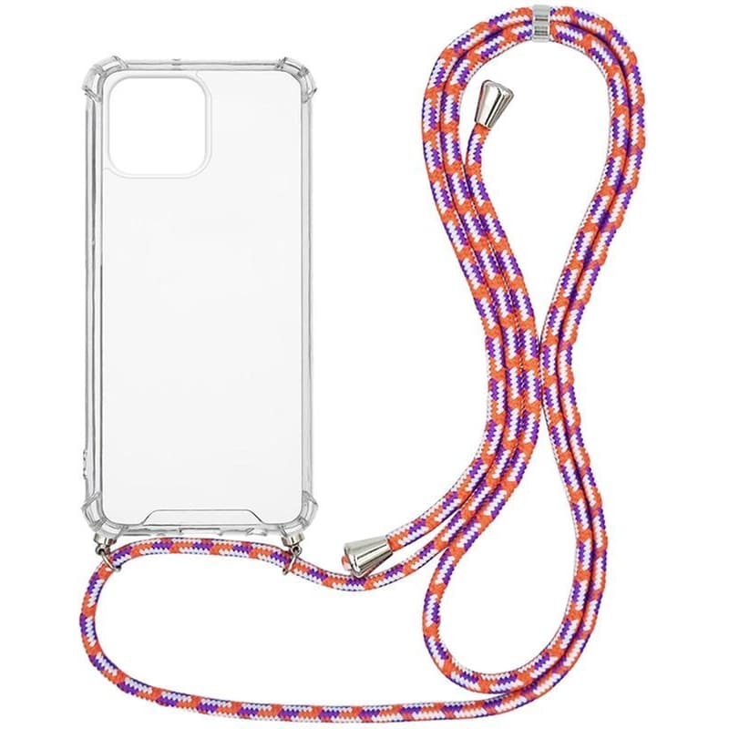 Θήκη Apple iPhone 13 Pro Max - Sonique με Κορδόνι Armor Clear - Πορτοκαλί