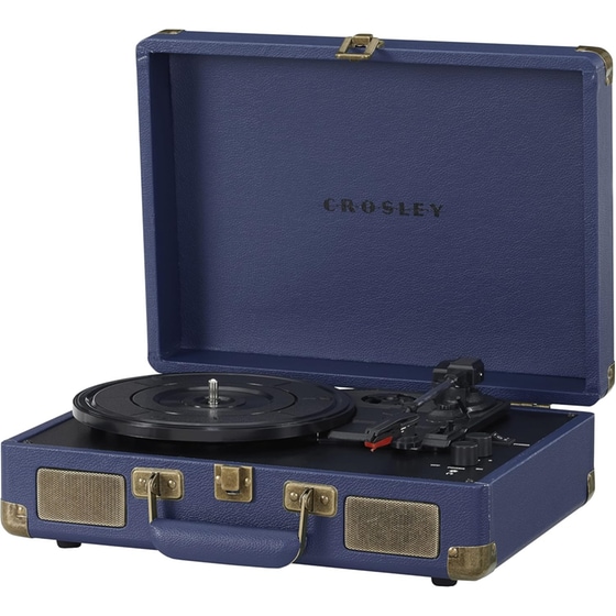 Πικάπ Crosley Cruiser Plus CR8005F-NV4 2-way Bluetooth Με Ενσωματωμένα Ηχεία - Navy image 1