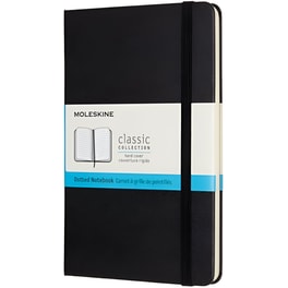 Σημειωματάριο Moleskine με Τελείες Medium Μαύρο (1 Τεμάχιο)