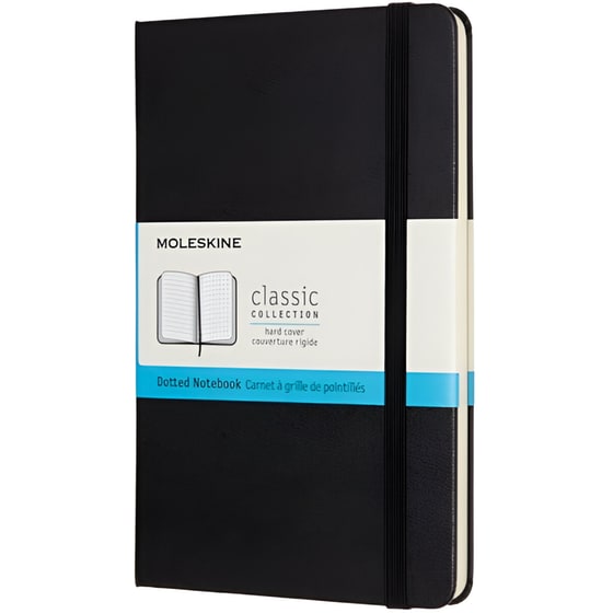 Σημειωματάριο Moleskine με Τελείες Medium Μαύρο (1 Τεμάχιο) image 0