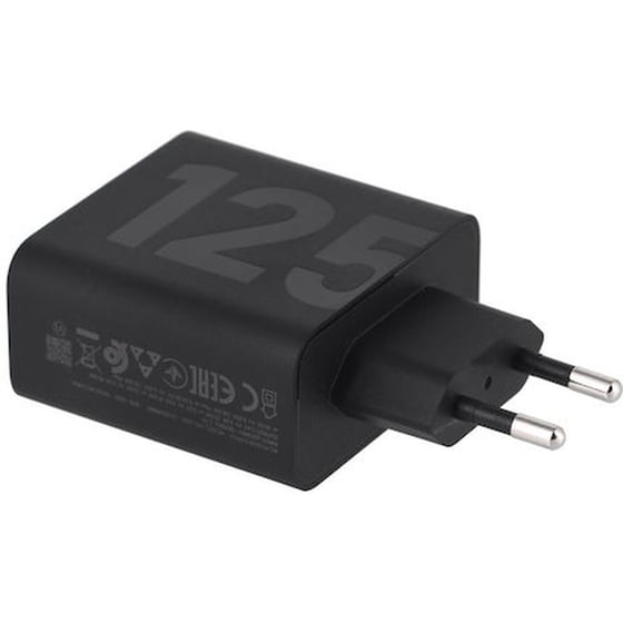 Σετ Φόρτισης Motorola SJMC1252 USB-C 125 W & Καλώδιο 1m  - Μαύρο image 1