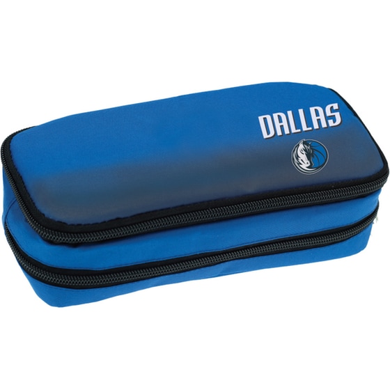 Κασετίνα Οβάλ Back&nbsp;Me&nbsp;Up NBA Dallas Mavericks Διπλή Μπλε image 0