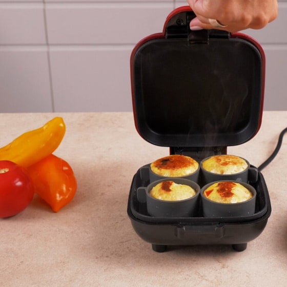HOMEVERO EGG BITE MAKER HV-ΒΜ05 420 W Κόκκινο Συσκευή image 6
