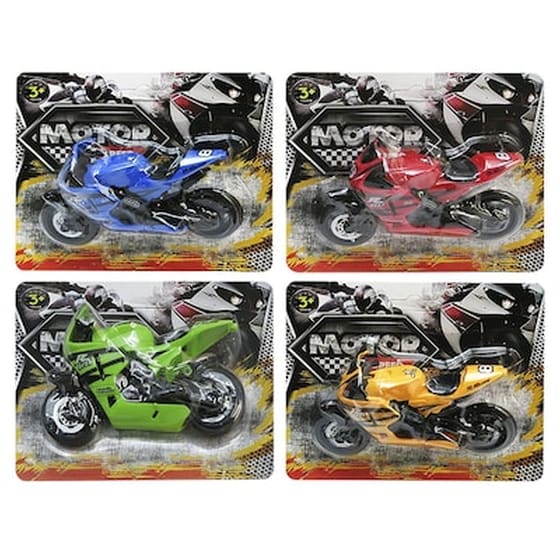 Καρτελα 1 Τεμ Μοτοσυκλετα Free Wheels 14x12cm Toymarkt 912770 image 0