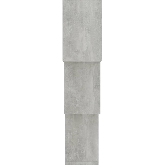 Ράφια VidaXL από Μοριοσανίδα 84.5x15 cm - Γκρι image 4