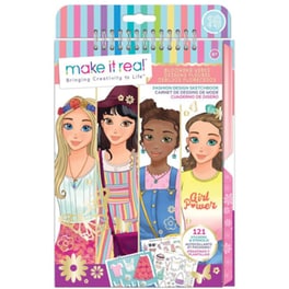 Σετ Make It Real Blooming Vibes Sketchbook - (3209)