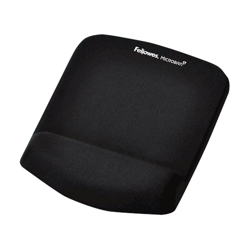 Mousepad Fellowes PlushTouch Wrist Rest - Μαύρο