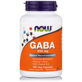 NOW GABA - 100 Κάψουλες