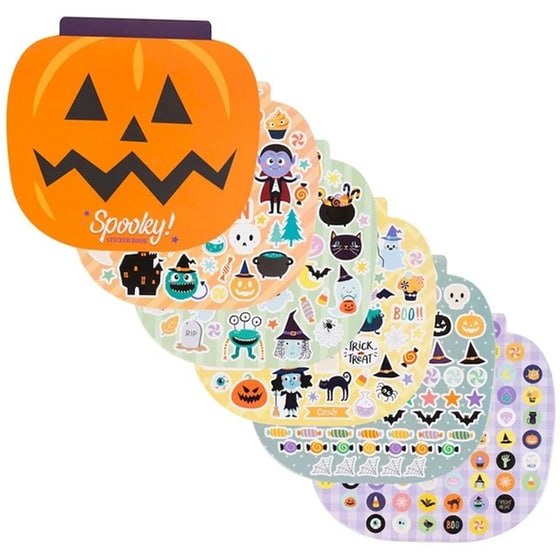 Sticker Book Spooky Pumpin image 0