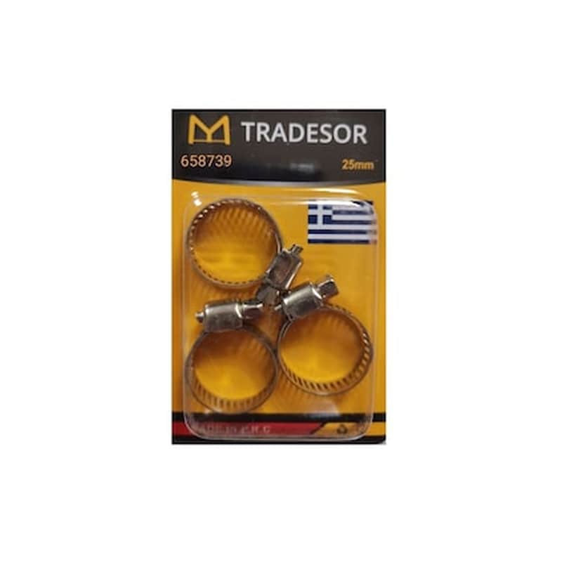 TRADESOR Σετ Με Αξεσουάρ Κλειδώματος - 25mm - Oem
